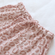 2025 spring and summer new ladies pants 100% cotton crepe leopard print pajamas sweat-absorbent breathable home pants trousers 2025 spring and summer new ladies pants 100% cotton crepe leopard print pajamas sweat-absorbent breathable home pants trousers