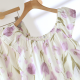 2025 Women's New Summer Pajama Set 100% Cotton Crepe Vest+Shorts Two Piece Loose Home Clothing Set Sleepwear Ladies 2025 Women's New Summer Pajama Set 100% Cotton Crepe Vest+Shorts Two Piece Loose Home Clothing Set Sleepwear Ladies