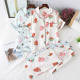 2025 Japanese style simple short women female 100% cotton gauze short sleeve trousers ladies pajamas suit cute pajamas sets home 2025 Japanese style simple short women female 100% cotton gauze short sleeve trousers ladies pajamas suit cute pajamas sets home