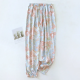 2025 Spring/Summer New Women's Sleeping Pants Viscous Fiber Gongsatin Ladies Beach Pants Mosquito Proof Pants Flower Home Pants 2025 Spring/Summer New Women's Sleeping Pants Viscous Fiber Gongsatin Ladies Beach Pants Mosquito Proof Pants Flower Home Pants