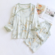 2025 New Women's Spring/Summer Pajama Set with Satin Viscous Soft 7-in-1 Sleeve and 9-in-1 Pants Two Piece Home Clothes Ladies 2025 New Women's Spring/Summer Pajama Set with Satin Viscous Soft 7-in-1 Sleeve and 9-in-1 Pants Two Piece Home Clothes Ladies