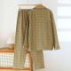2025 Women's New Spring and Autumn Pajama Set 100% Cotton Long Sleeve Long Pants Two Piece Set Loose Collar Home Clothes Ladies 2025 Women's New Spring and Autumn Pajama Set 100% Cotton Long Sleeve Long Pants Two Piece Set Loose Collar Home Clothes Ladies