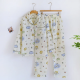 2025 Spring/Summer New Women's Pajama Set 100% Pure Cotton Double Layer Gauze Long Sleeve Two Piece Cartoon Cute Sweet Home Fury 2025 Spring/Summer New Women's Pajama Set 100% Pure Cotton Double Layer Gauze Long Sleeve Two Piece Cartoon Cute Sweet Home Fury