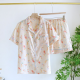 2025 New Summer Women's Pajama Set 100% Cotton Short sleeved Shorts Two piece Sweet Cartoon Flip Collar Thin Home Fury Set 2025 New Summer Women's Pajama Set 100% Cotton Short sleeved Shorts Two piece Sweet Cartoon Flip Collar Thin Home Fury Set