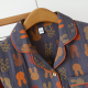 2025 Verão Novo Casal Shorts de Manga Curta Duas Peças Conjunto de 100% Algodão Crepe Tecido Homens e Mulheres Grande Homewear 2025 Verão Novo Casal Shorts de Manga Curta Duas Peças Conjunto de 100% Algodão Crepe Tecido Homens e Mulheres Grande Homewear